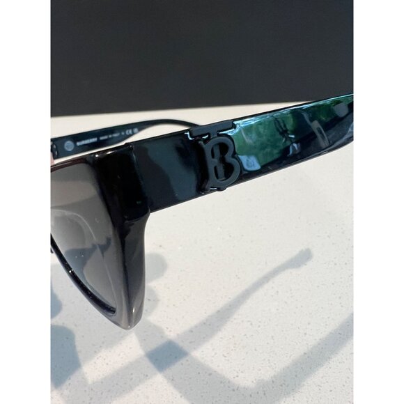 BURBERRY Sunglasses BE 4405 409387 Black Dark Grey NEW - Picture 5 of 8